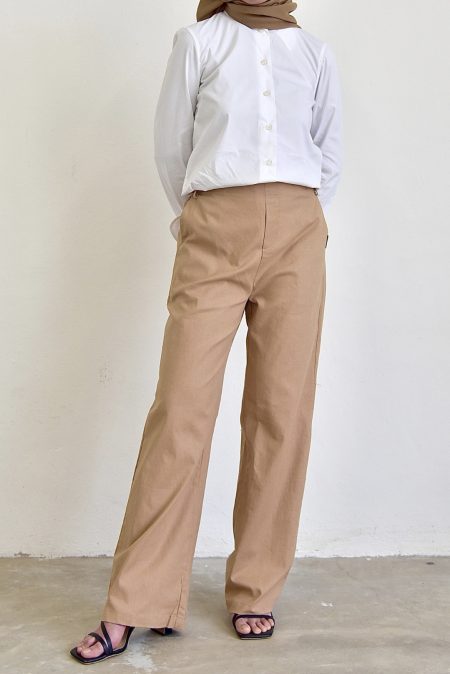 ARYNA PANTS IN CHOCO