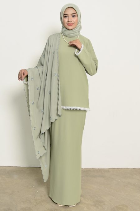 SARA KURUNG IN SAGE GREEN