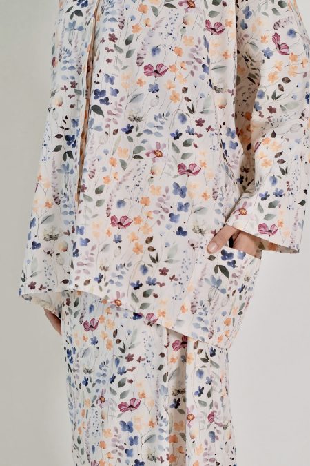 Ayra Kurung in Sweet Poppy