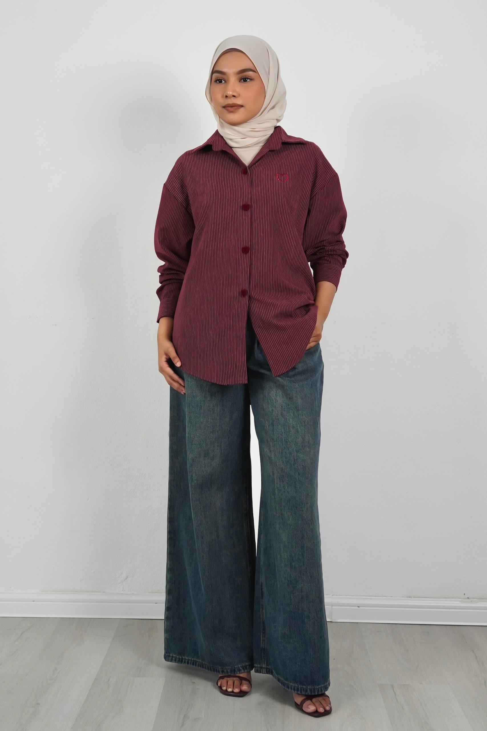 Silken Stripe Shirt - Image 3