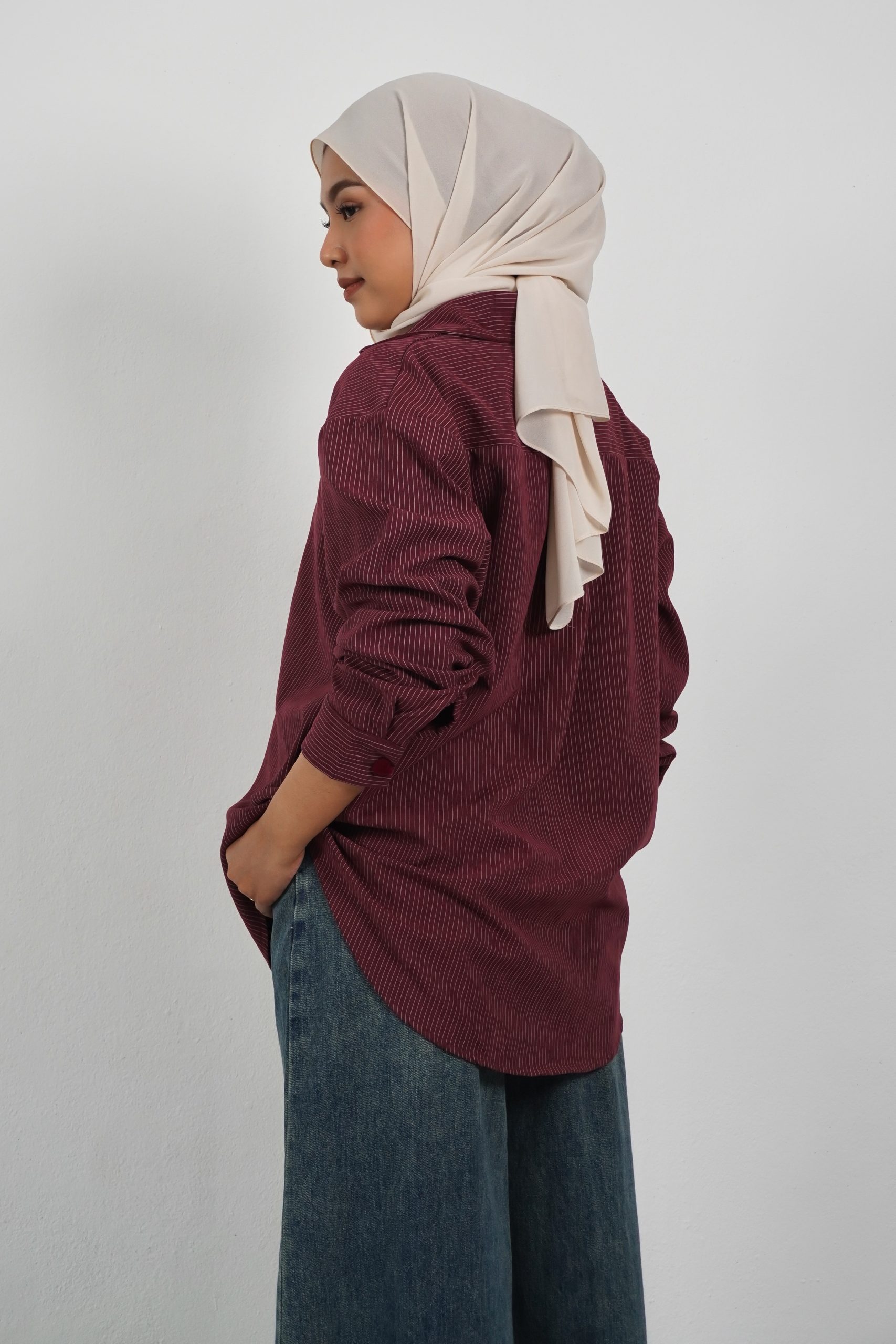 Silken Stripe Shirt - Image 2