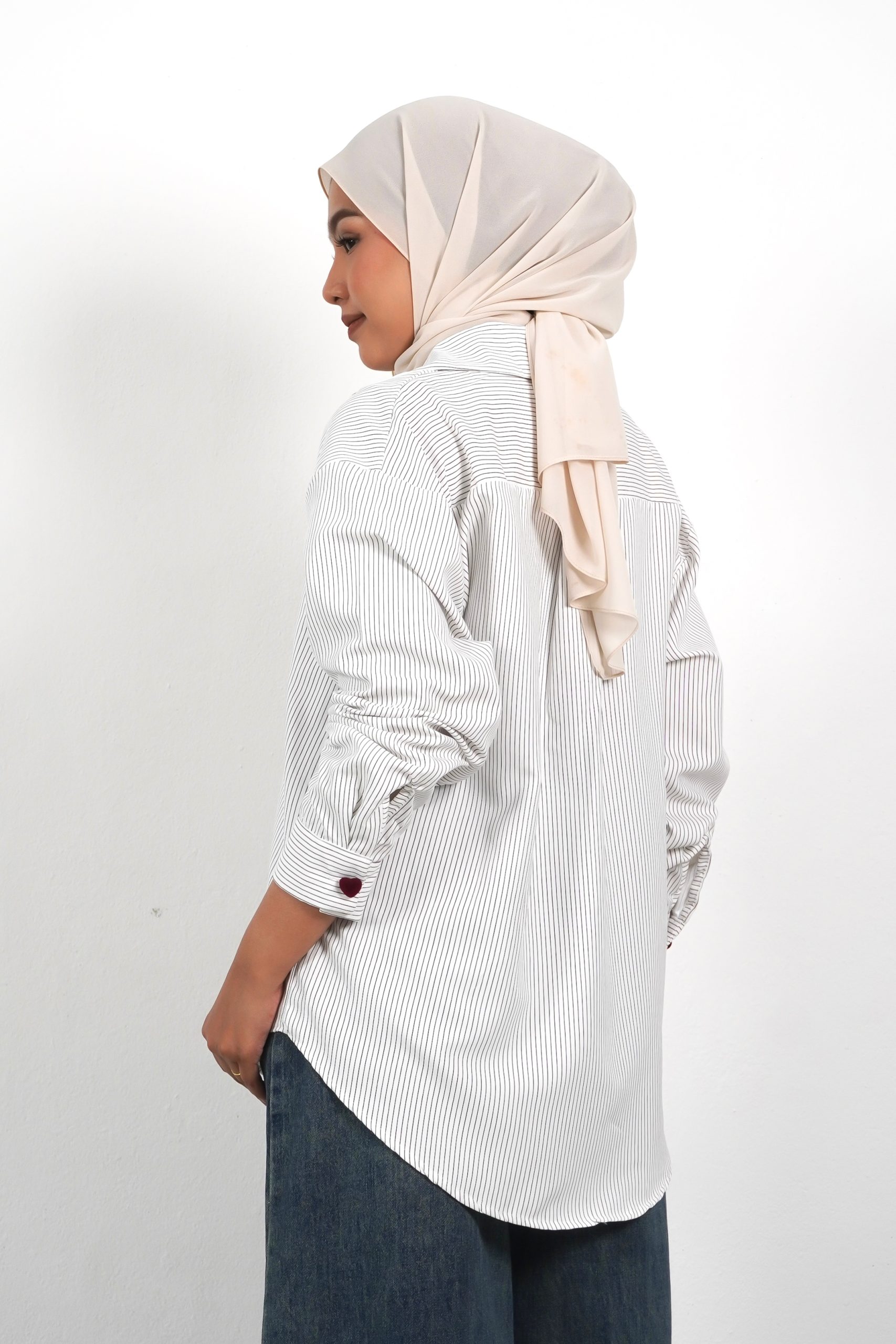 Silken Stripe Shirt - Image 8