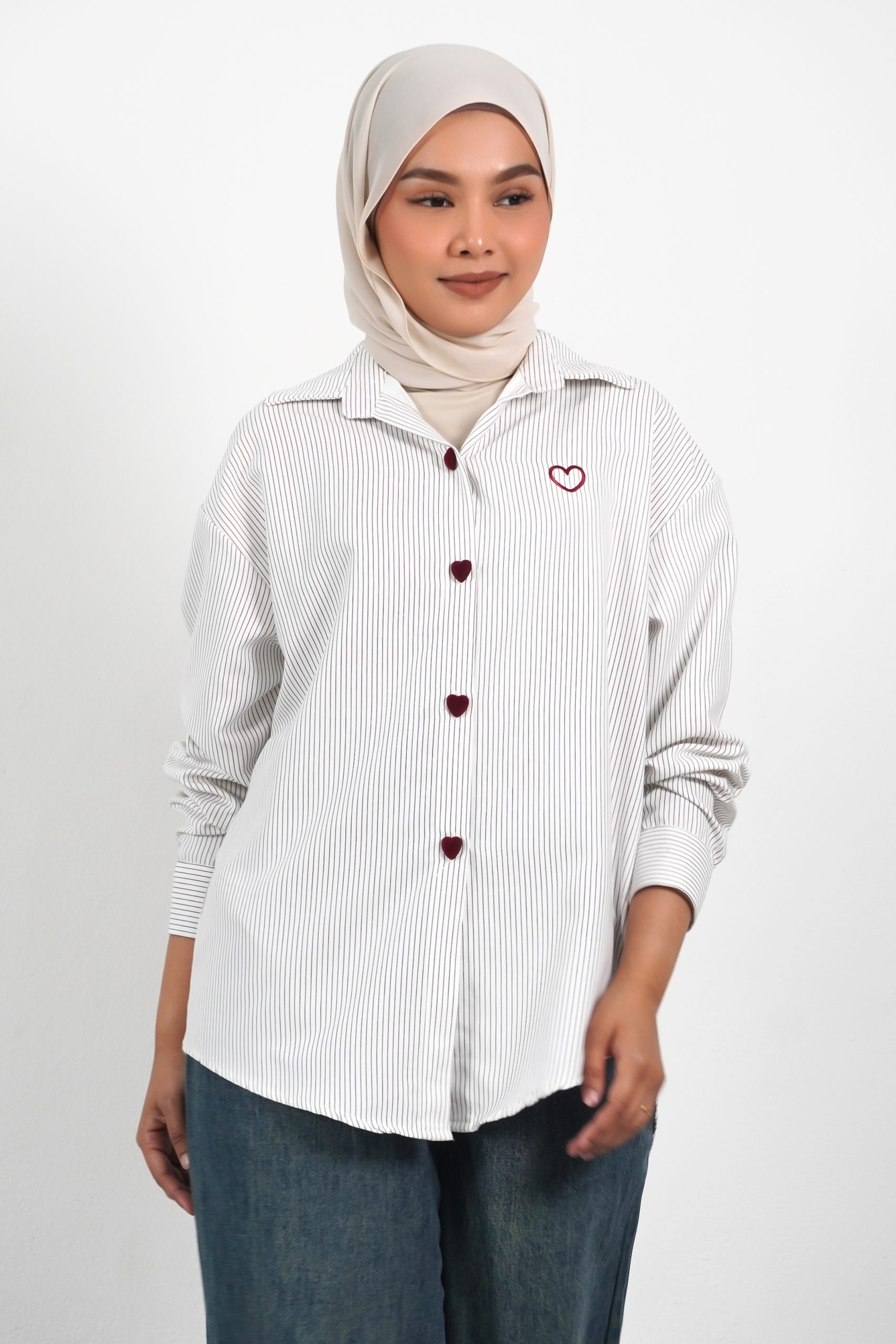 Silken Stripe Shirt - Image 7