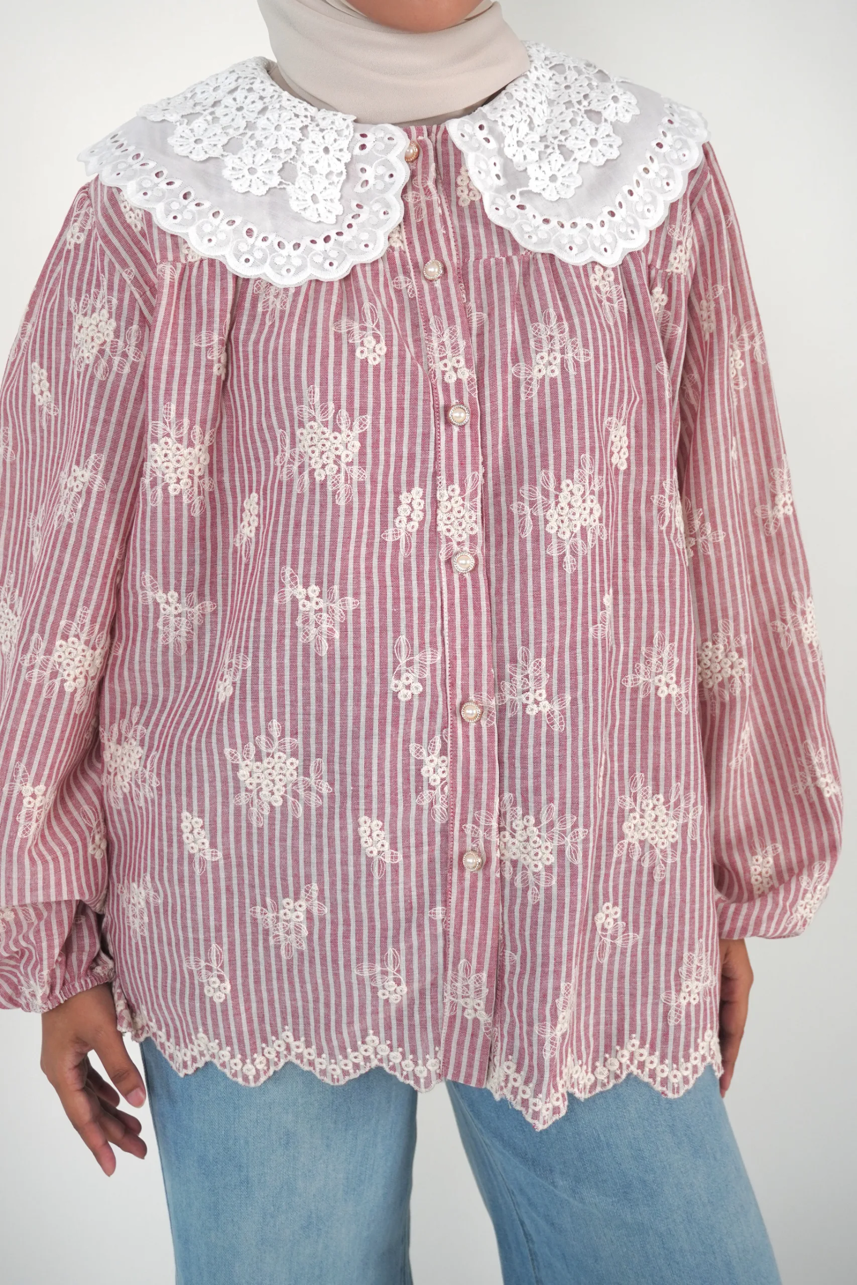 Ivory Jardin Blouse - Image 5