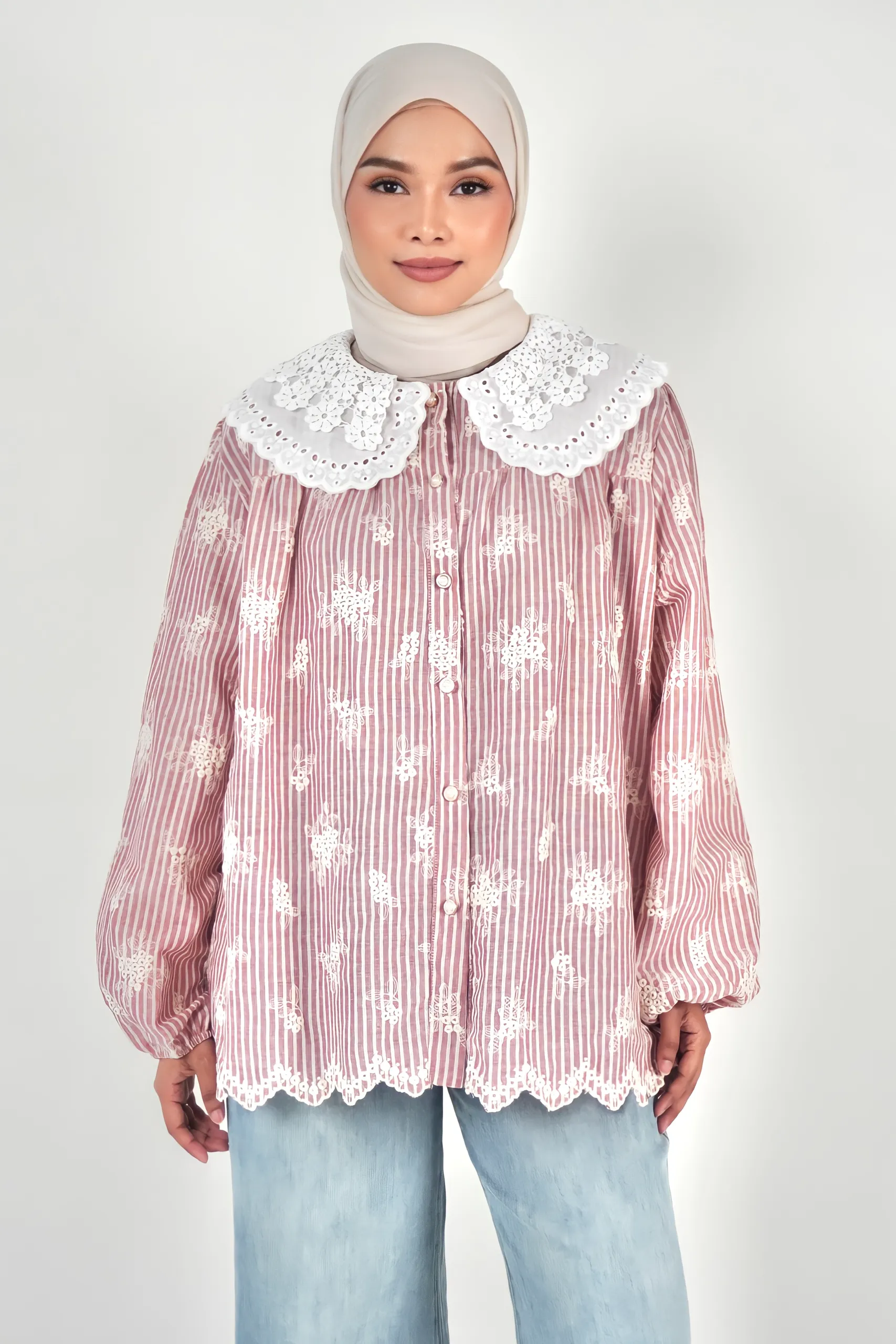 Ivory Jardin Blouse - Image 4