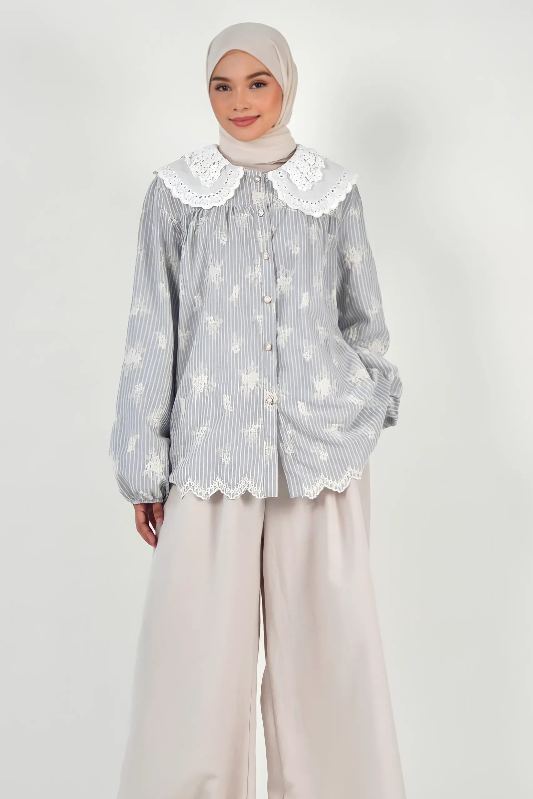 Ivory Jardin Blouse