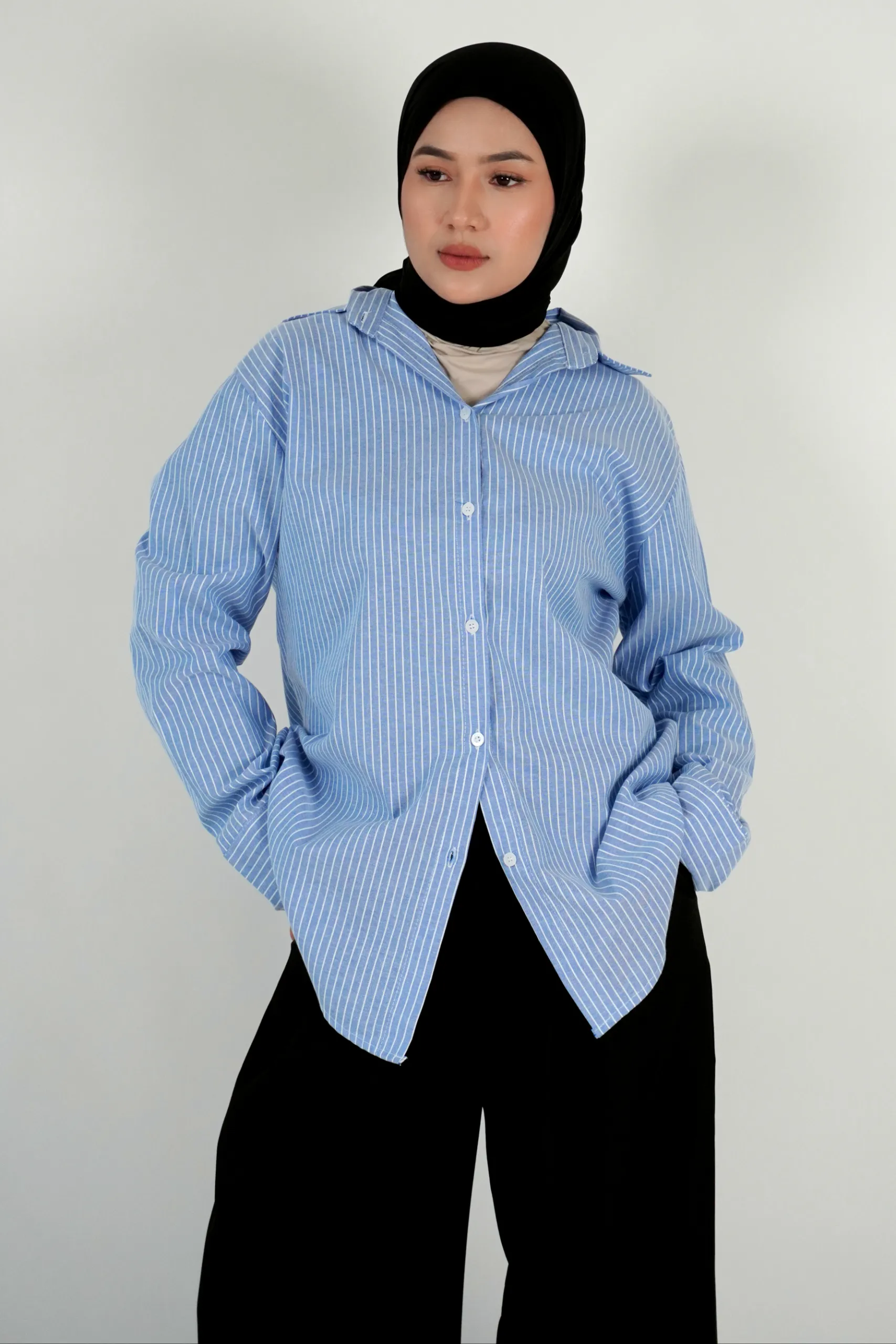 Pinstripe Shirt - Image 4