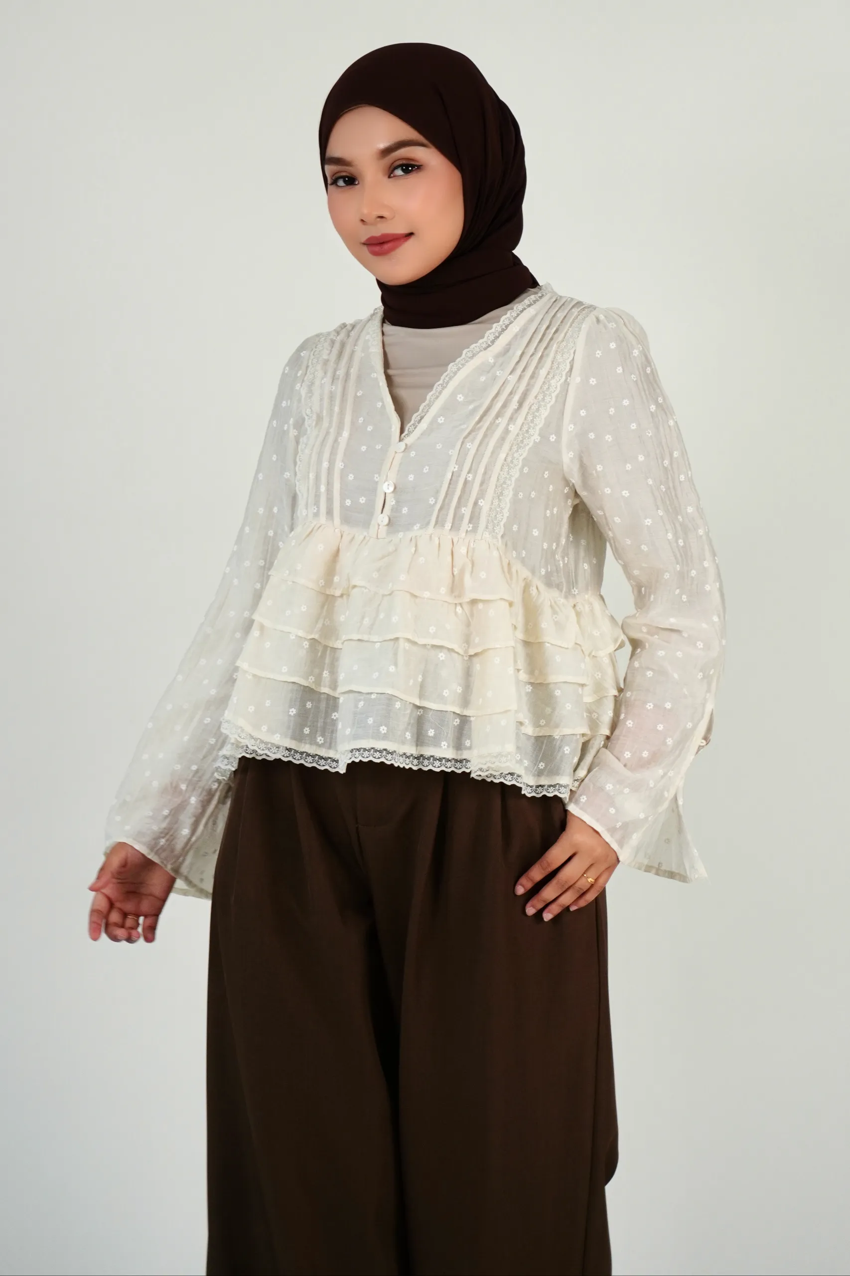 Flounce Top